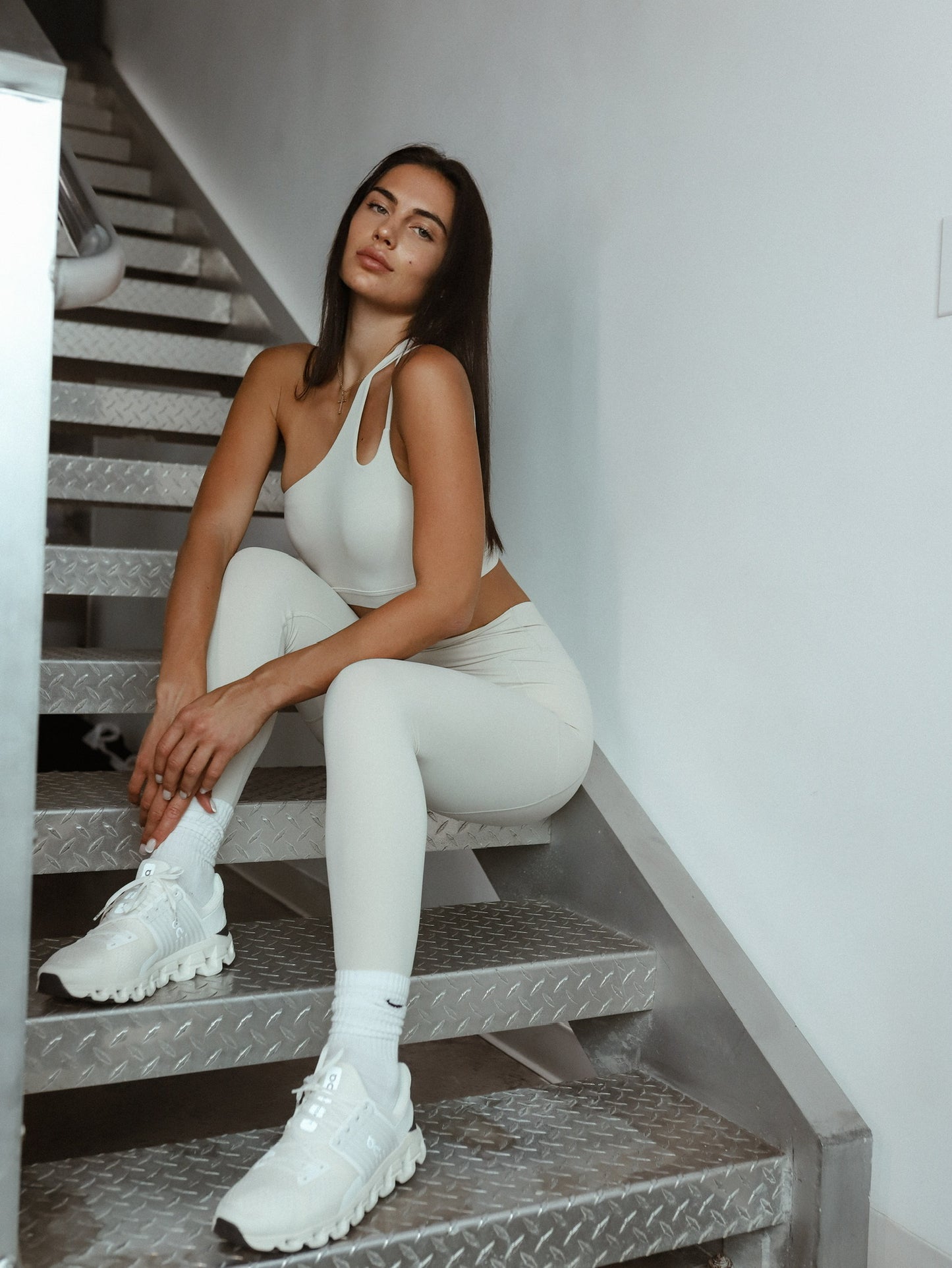Ivory Yoga Leggings